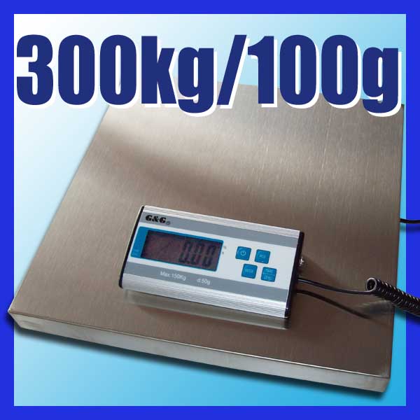 300kg-100g-Paketwaage-Plattformwaage-Waage-HCG-2