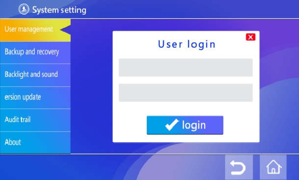 User